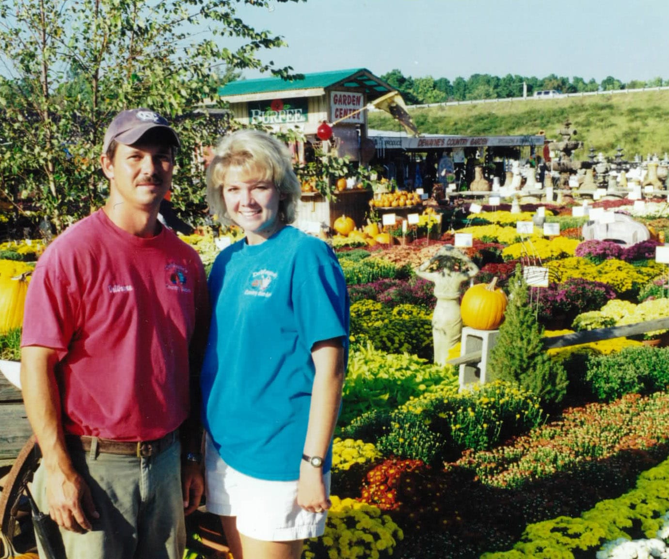 Owners Tina and Dewayne Lee early stages of business