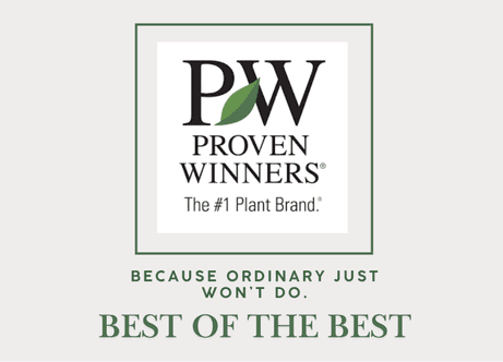 Proven Winners logo with tagline best of the best at dewayne's