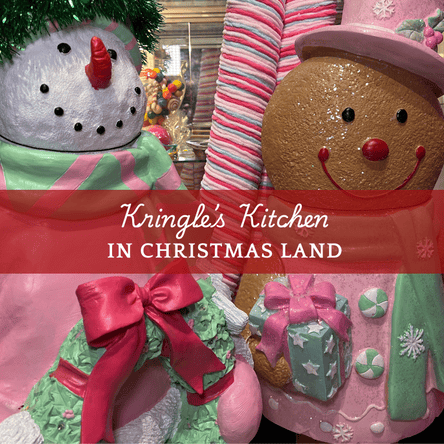Kringle's kitchen room open in Christmas Land 2025 at Dewayne's in Selma, NC minutes from Raleigh, Cary, Clayton, Garner, Smithfield, Goldsboro