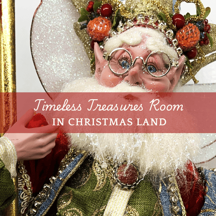 The timeless treasures room open in Christmas Land 2025 at Dewayne's in Selma, NC minutes from Raleigh, Cary, Clayton, Garner, Smithfield, Goldsboro