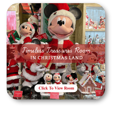 The Timeless Treasures room open in Christmas Land 2025 at Dewayne's in Selma, NC minutes from Raleigh, Cary, Clayton, Garner, Smithfield, Goldsboro