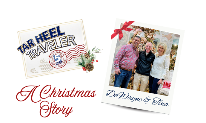 Christmas Land at Dewayne's in Selma, NC minutes from Raleigh, Cary, Clayton, Garner, Smithfield, Goldsboro showcased on WRAL's tarheel traveler