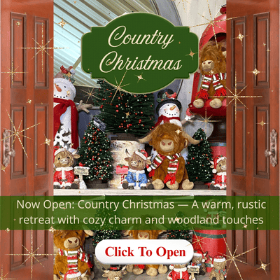 The country christmas room opens in Christmas Land 2025 at Dewayne's