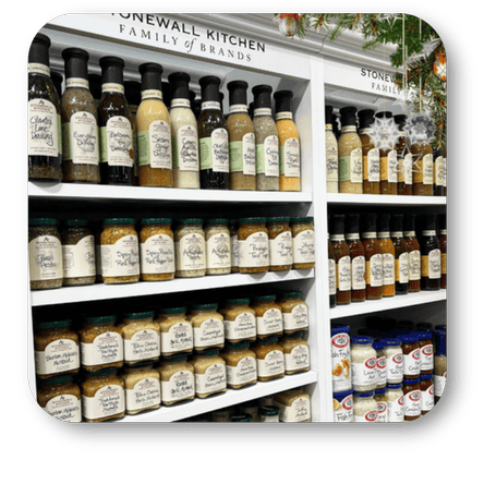 Stonewall Kitchen sauces and dressings at Dewayne's in Selma, NC minutes from Raleigh, Cary, Clayton, Garner, Smithfield, Goldsboro