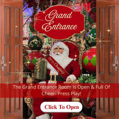 The grand entrance room opens in Christmas Land 2025 at Dewayne's