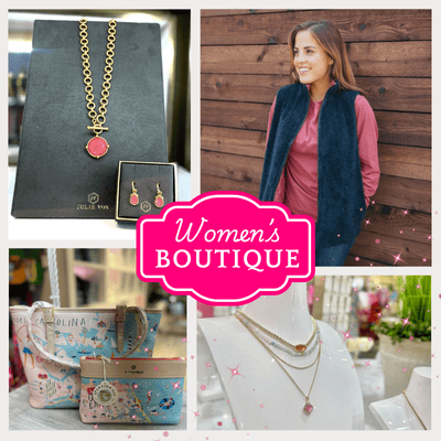 women's clothing and accessories including jewelry in 'Women's Boutique' at Dewayne's