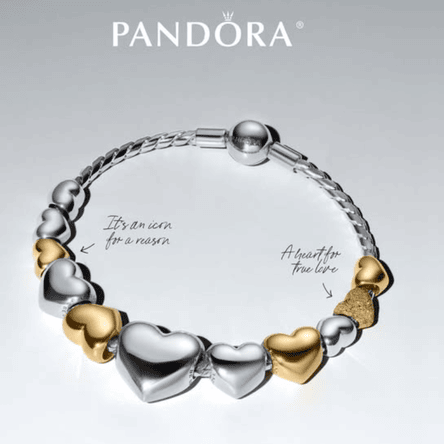 Pandora heart bracelet in the boutique at Dewayne's in Selma, NC minutes from Raleigh, Cary, Clayton, Garner, Smithfield, Goldsboro