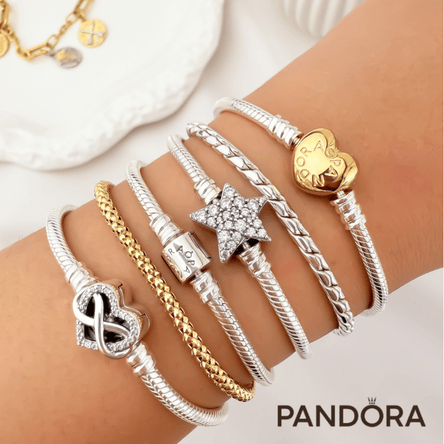 Pandora assorted bracelets in the boutique at Dewayne's in Selma, NC minutes from Raleigh, Cary, Clayton, Garner, Smithfield, Goldsboro