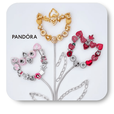 Pandora blooming charms in the boutique at Dewayne's in Selma, NC minutes from Raleigh, Cary, Clayton, Garner, Smithfield, Goldsboro