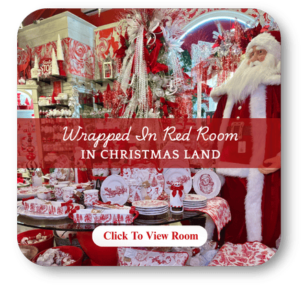 wrapped in red room open in christmas land 2025 at Dewayne's in Selma, NC minutes from Raleigh, Cary, Clayton, Garner, Smithfield, Goldsboro