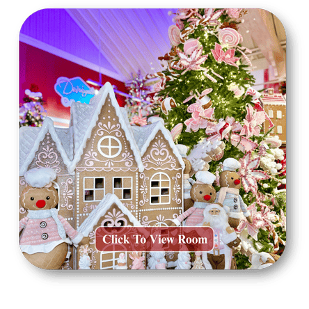 Kringle's kitchen room open in Christmas Land at Dewayne's in Selma, NC minutes from Raleigh, Cary, Clayton, Garner, Smithfield, Goldsboro