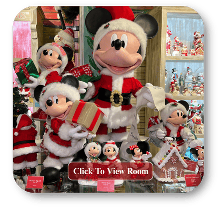 The Timeless Treasures room open in Christmas Land at Dewayne's in Selma, NC minutes from Raleigh, Cary, Clayton, Garner, Smithfield, Goldsboro