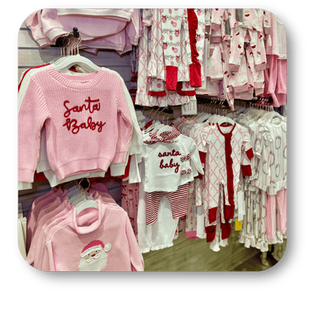 festive holiday Children's clothing at Dewayne's in Selma, NC minutes from Raleigh, Cary, Clayton, Garner, Smithfield, Goldsboro
