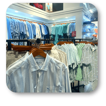 mens spring short sleeve shirts in the men's shoppe at Dewayne's in Selma, NC minutes from Raleigh, Cary, Clayton, Garner, Smithfield, Goldsboro