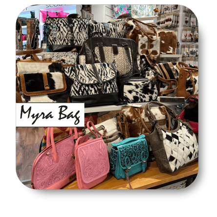 Handcrafted Myra Bags with Rustic Boho Flair at Dewayne's in Selma, NC minutes from Raleigh, Cary, Clayton, Garner, Smithfield, Goldsboro