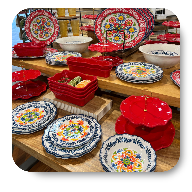 Versatile serveware in the gift department at Dewayne's in Selma, NC minutes from Raleigh, Cary, Clayton, Garner, Smithfield, Goldsboro